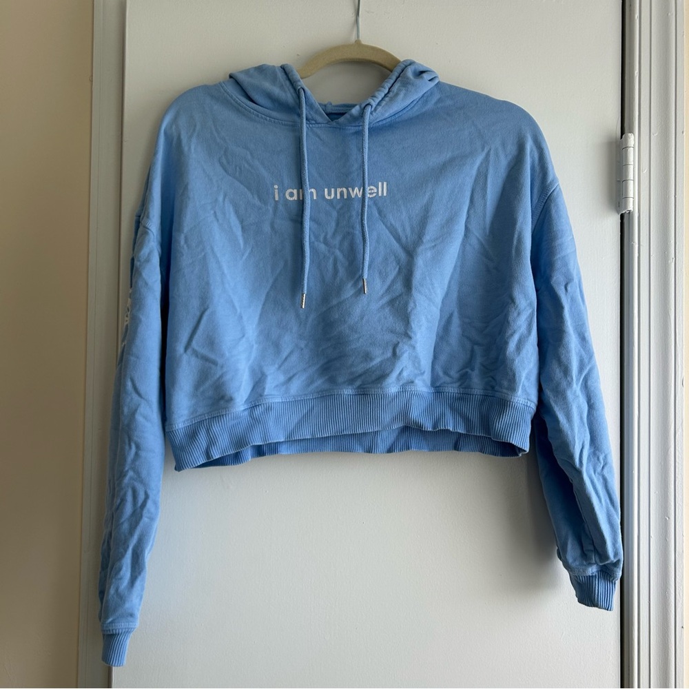 I Am Unwell Call Her Daddy Barstool Sports Cropped Hoodie OG Podcast Merch